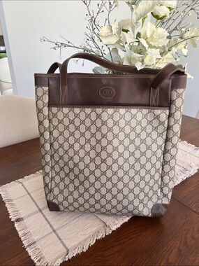 Vintage Gucci GG Supreme Tote Bag